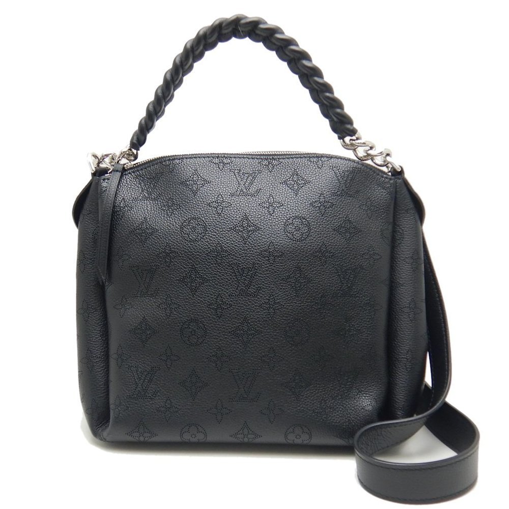 Louis Vuitton Mahina Babylon Chain BB Handbag 2WAY Noir